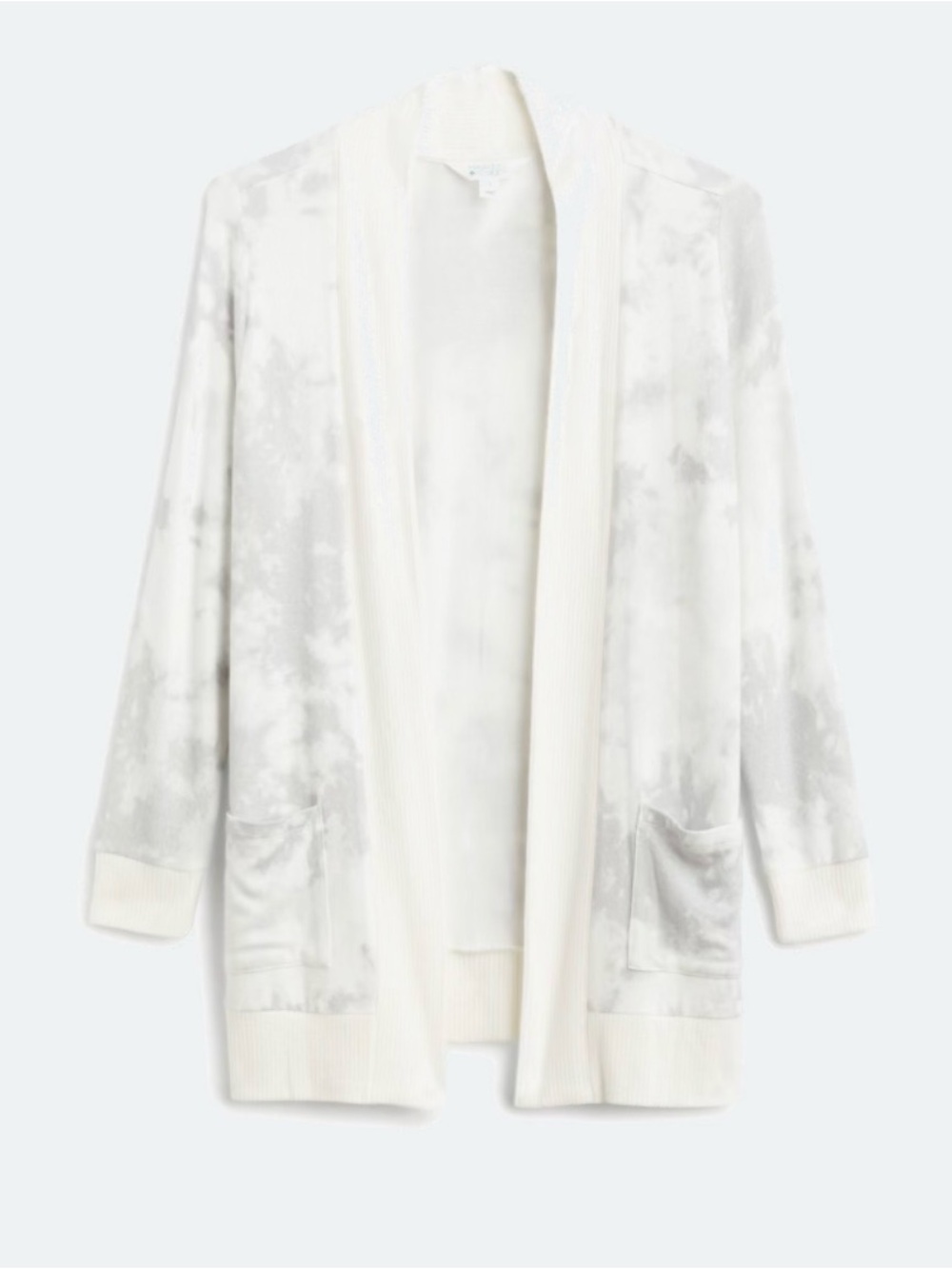 Abstract Tie dye cardigan